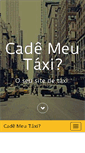 Mobile Screenshot of cademeutaxi.com